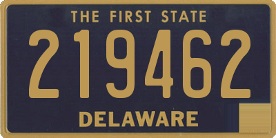 DE license plate 219462