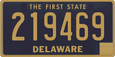 DE license plate 219469