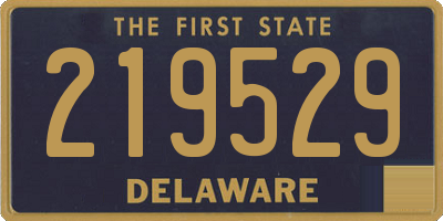 DE license plate 219529