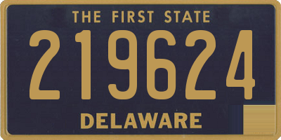 DE license plate 219624