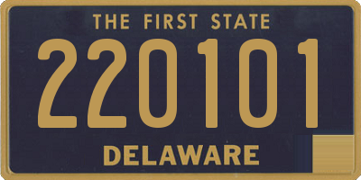 DE license plate 220101