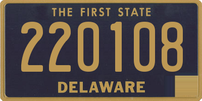 DE license plate 220108