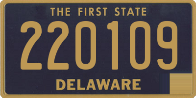 DE license plate 220109