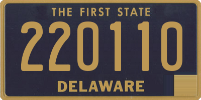 DE license plate 220110