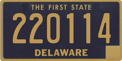 DE license plate 220114