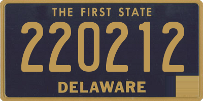 DE license plate 220212