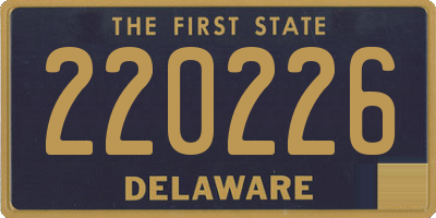 DE license plate 220226