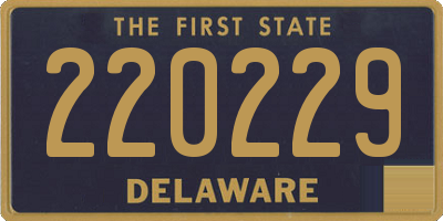 DE license plate 220229