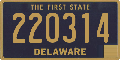 DE license plate 220314