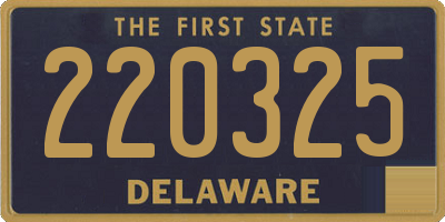 DE license plate 220325