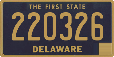 DE license plate 220326