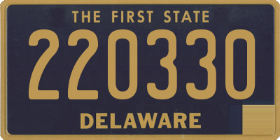 DE license plate 220330