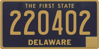 DE license plate 220402