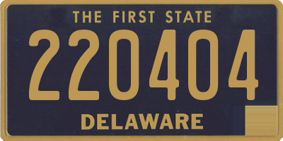 DE license plate 220404