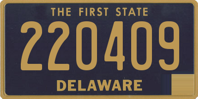 DE license plate 220409