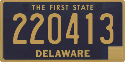 DE license plate 220413