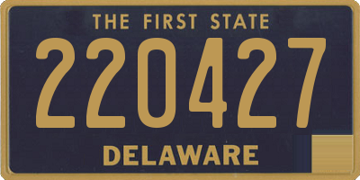 DE license plate 220427