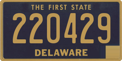 DE license plate 220429