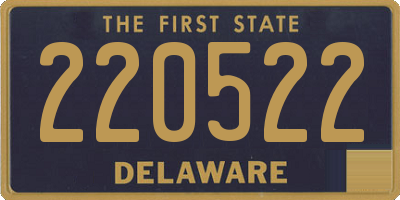 DE license plate 220522