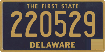 DE license plate 220529