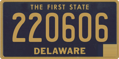 DE license plate 220606