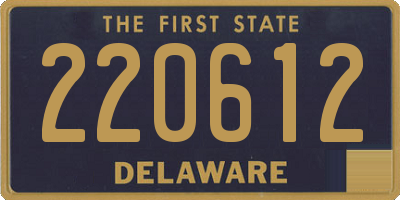 DE license plate 220612