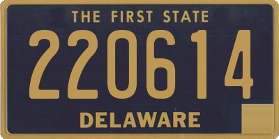 DE license plate 220614