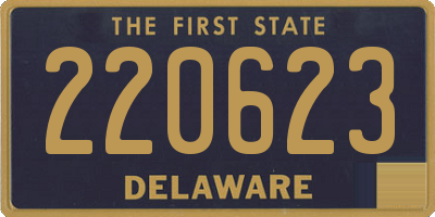 DE license plate 220623