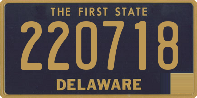 DE license plate 220718