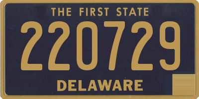 DE license plate 220729