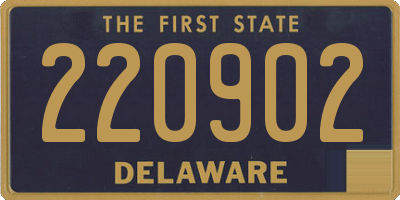 DE license plate 220902