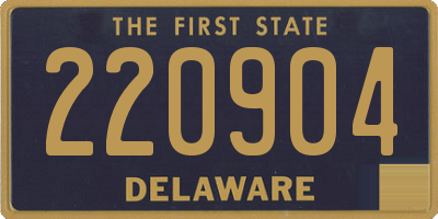 DE license plate 220904