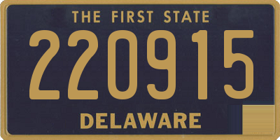 DE license plate 220915