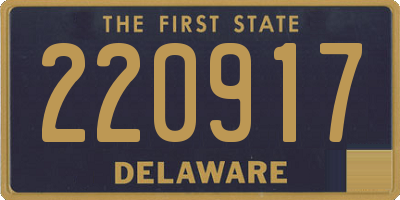 DE license plate 220917