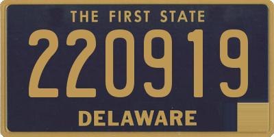 DE license plate 220919