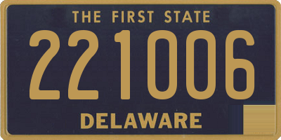DE license plate 221006