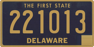DE license plate 221013