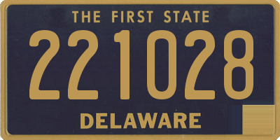 DE license plate 221028