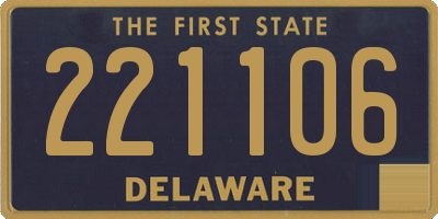 DE license plate 221106