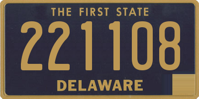 DE license plate 221108