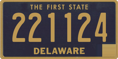 DE license plate 221124