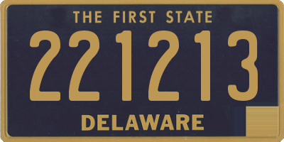 DE license plate 221213
