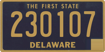 DE license plate 230107