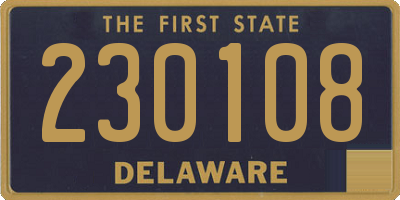 DE license plate 230108