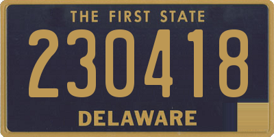 DE license plate 230418