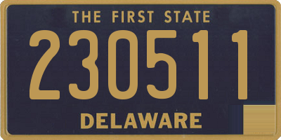 DE license plate 230511