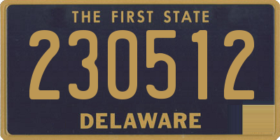 DE license plate 230512