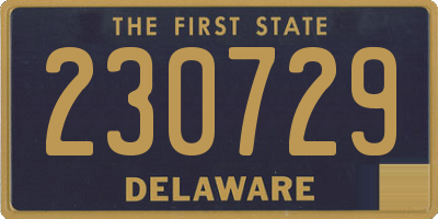 DE license plate 230729