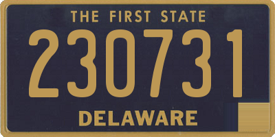 DE license plate 230731