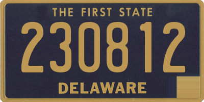 DE license plate 230812